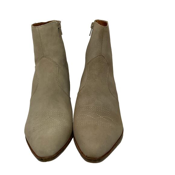 Lucky Brand Women's Goddiy Suede Western Booties Size 9 1/2 - Picture 3 of 6